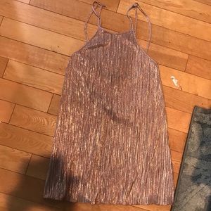Shiny Mini Dress